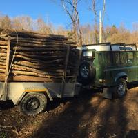 Rimorchio per Lande Rover Defender o Wrangler