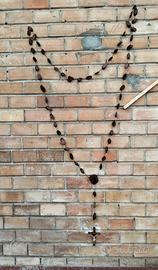 Rosario  artigianale, da parete. 