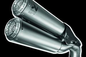 Silenziatore Akrapovic Omologato per Ducati 959
