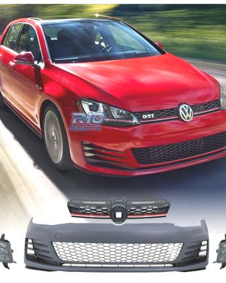 PARAURTI ANTERIORE VOLKSWAGEN VW GOLF 7 LOOK GTI +