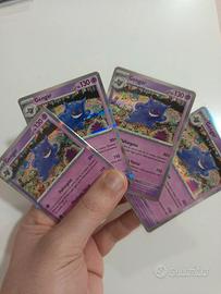 4 x Gengar holo mew 94/165 komiya Pokémon 151 ita
