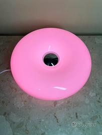 Lampada Stile IKEA Varmblixt Donut Ciambella Rosa