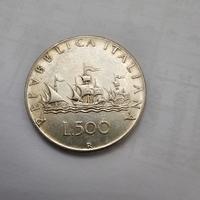 moneta 500 lire argento 