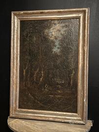 Antico Dipinto Boschivo