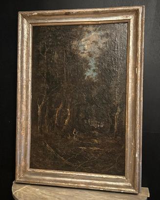 Antico Dipinto Boschivo