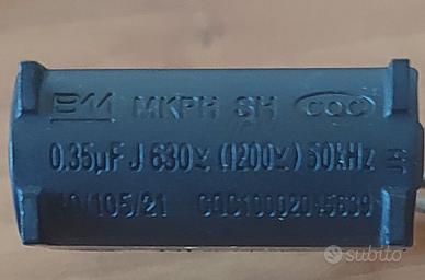 Condensatore MKPH SH 0,35 uf 1200V per induzione