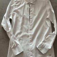Camicia Nuvolari bianca taglia: M