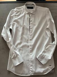 Camicia Nuvolari bianca taglia: M