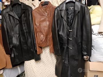 stock 11 giacche giubbotti in vera pelle donna uom