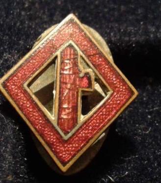 Distintivo Squadrista con Smalti Primo Tipo RR