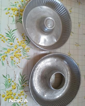 FORME VINTAGE IN ALLUMINIO PER CIAMBELLONI E DOLCI