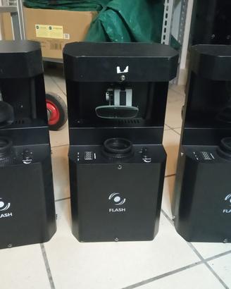 3 luci scanner led Flash 60W