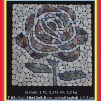 Ciottoli di fiume, ma ROSA ROSSA