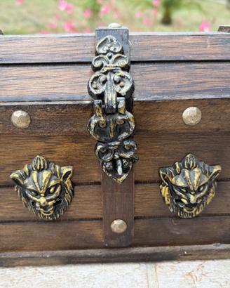 Scrigno bauletto in Legno Vintage