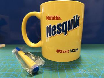 due tazze mug Nestlè Nesquik #scritTAZZA 