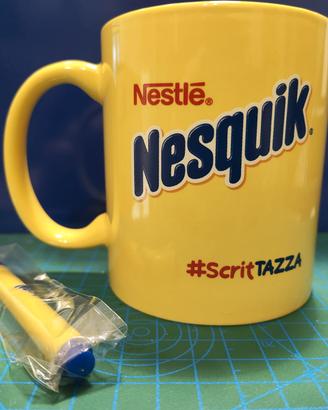 due tazze mug Nestlè Nesquik #scritTAZZA 