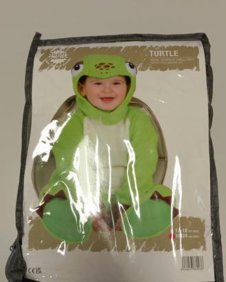 VESTITO CARNEVALE TARTARUGA 