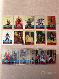 Lotto 75 lamincards Dragonball serie Argento