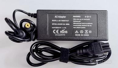 Alimentatore sostitutivo per notebook HP ACER 19v