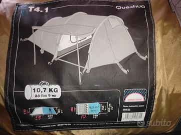 Tenda da campeggio con Borsone 