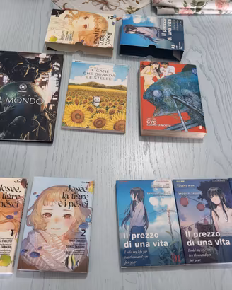 Lotto fumetti Manga + Batman