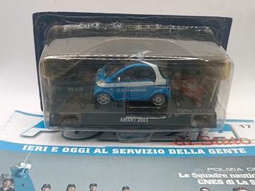 Modellino Smart Polizia 1:43
