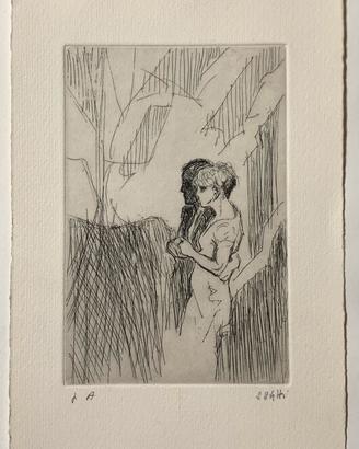 Incisione Alberto Sughi