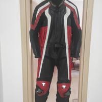 Tuta moto divisibile