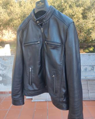 GIUBBOTTO VERA PELLE TAGLIA 50