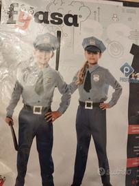 vestito di carnevale poliziotto 