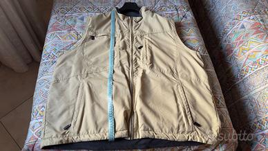 Gilet uomo imbottito double face