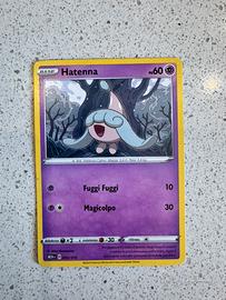carta pokemon HATENNA da collezione
