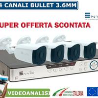 Kit videosorveglianza ahd dvr 4 canali 5mpx + 4 te