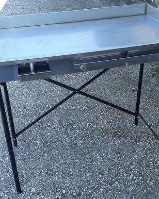 GRIGLIA /BARBECUE INOX  100X60XH90cm