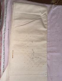 Lenzuola bassetti misto lino + 2 federe