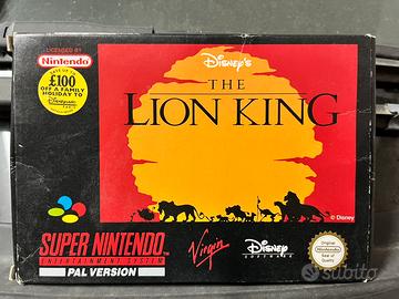 The Lion King per console Super Nintendo