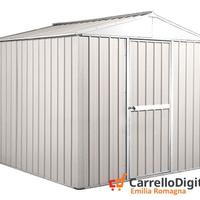 Box deposito lamiera di Acciaio 275x175 bianco