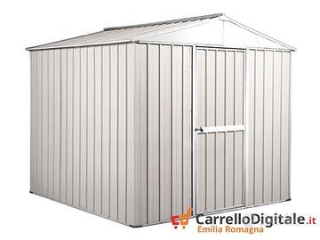 Box deposito lamiera di Acciaio 275x175 bianco