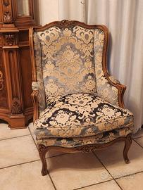 Divano/ 2 poltrone / divanetto stile Luigi XV 