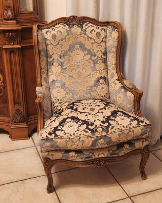 Divano/ 2 poltrone  stile Luigi XV 