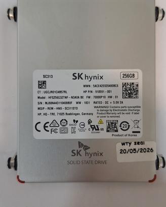 SSD 256GB SATA III 2,5