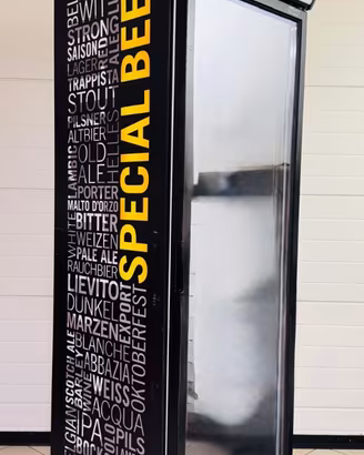 Frigo vetrina NUOVA colonna Led bar casa bibite