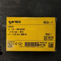 Relè temporizzato Mcb-7 ENTES (M4116)