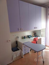 scrivania viola\lilla