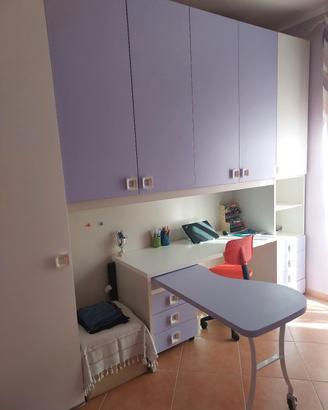 scrivania viola\lilla