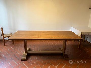 Tavolo in legno massello di castagno