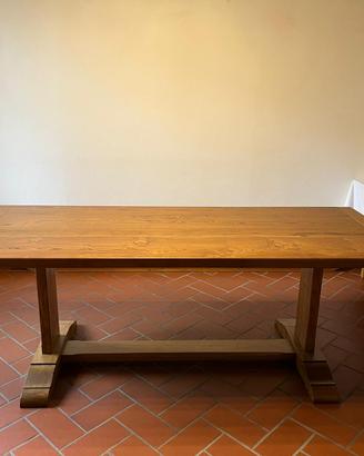 Tavolo in legno massello di castagno