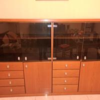 libreria in legno massello