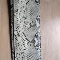 pochette pitonata vera pelle