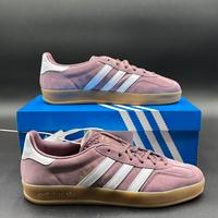 Adidas Gazelle Indoor W Shadow Fieg Bianco Gomma
